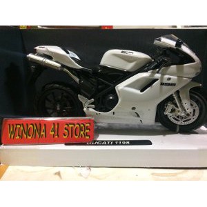 Diecast MOTOR DUCATI 1198 1 12 NEWRAY Bagus
