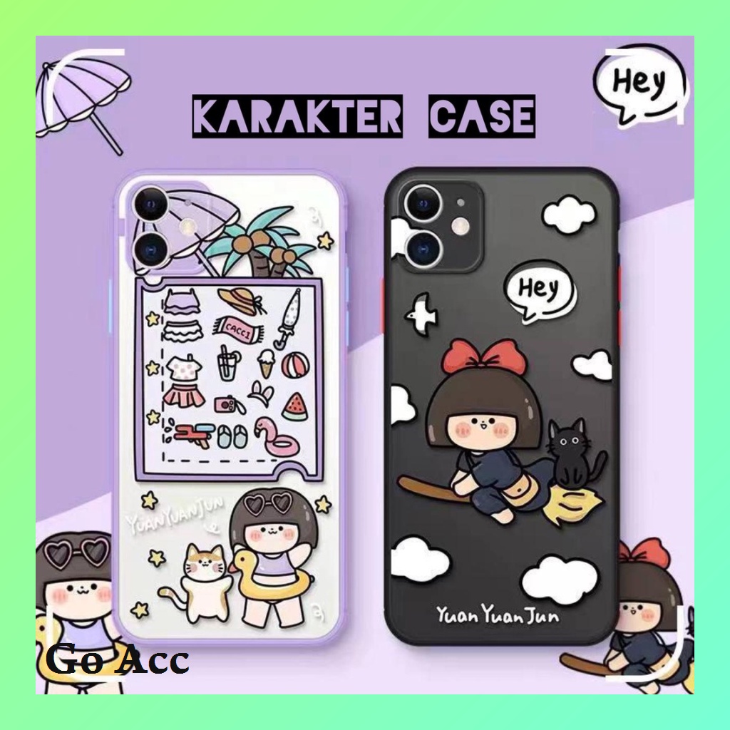 Softcase Unik Oppo A15 A15s A31 A33 A53 A3S A5 A9 A52 A72 A92 2020 F9 A16 A37/Neo 9 Realme C21y Xiaomi Redmi 8