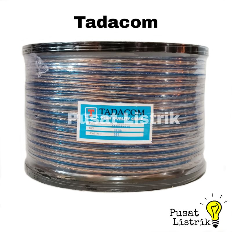 Kabel Listrik Transparan Serabut 2x80 300 Yard Tadacom Kabel Transparan 2x80 300 Yard