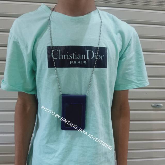 

ID CARD SAKU BIRU DOFF PLUS KALUNG RANTAI