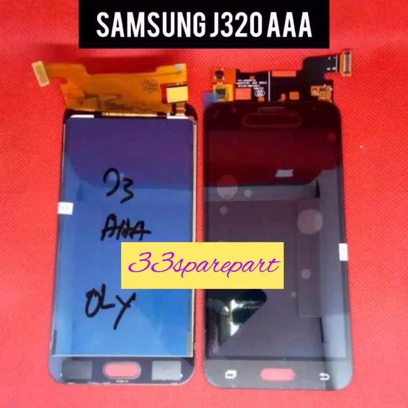 LCD FULLSET/TOUCHSCREEN SAMSUNG J320/J3 (2016) / J300 AAA+CONTRAS COMPLET