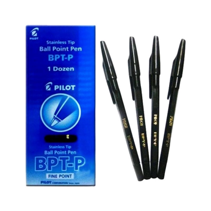 

PILOT - 1 lusin Pen Ballpoint BPT-P - Pulpen Pilot Bptp (12 pcs)