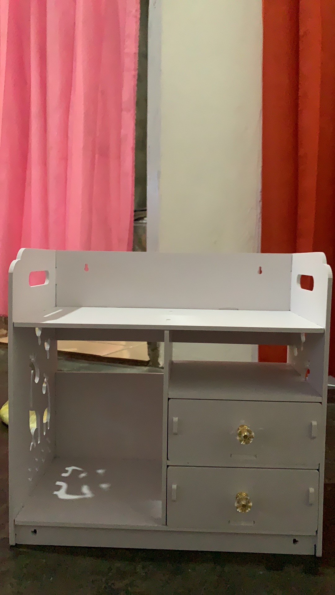 Rak Kosmetik Laci Storage Rak Vintage Shabby