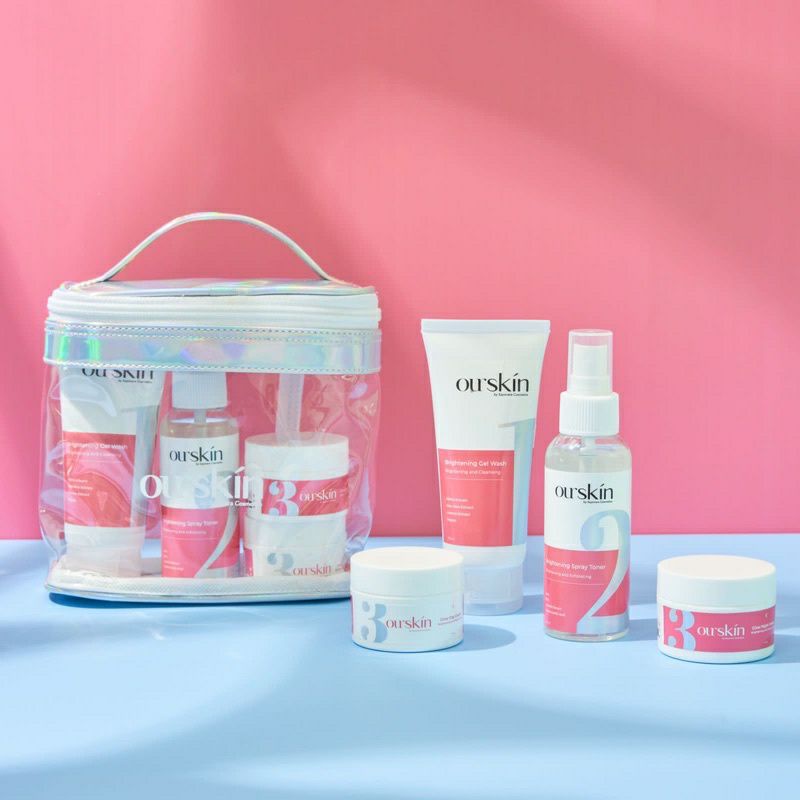 OURSKIN GLOWING SET  (Free Pouch)