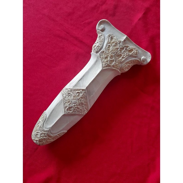 pesanan warangka keris bethok ukuran jumbo | deder keris | hulu keris | gagang keris | handle keris