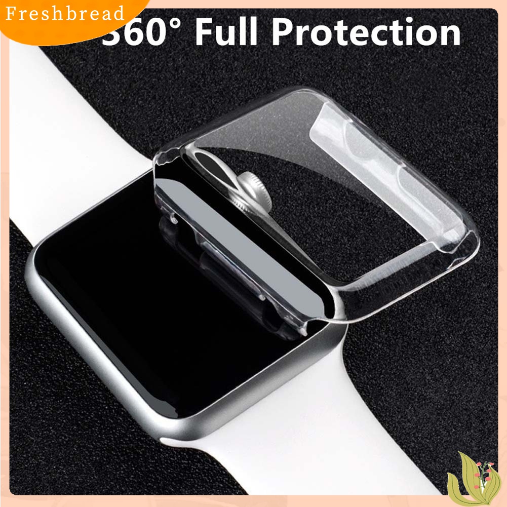 Terlaris 3Pcs 42mm/38mm Full Cover Clear Watch Case Protector for Apple Watch Series 2