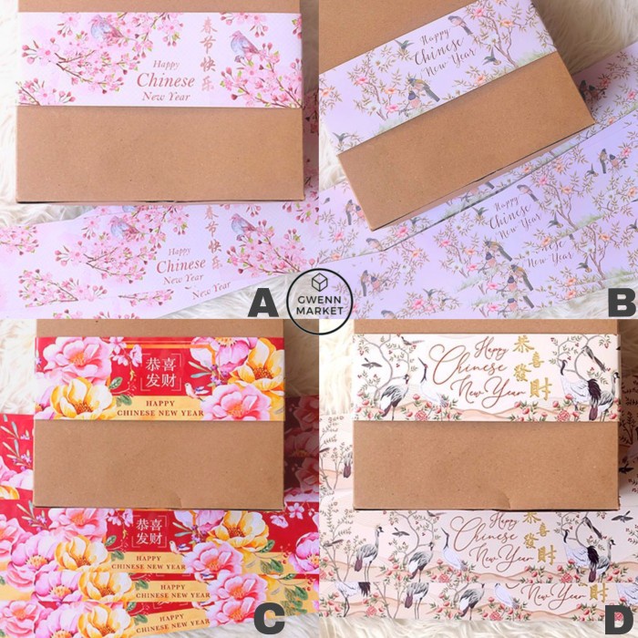 

Paperbelt imlek per 5 pcs paperbelt chinese new year paper belt imlek dekorasi box