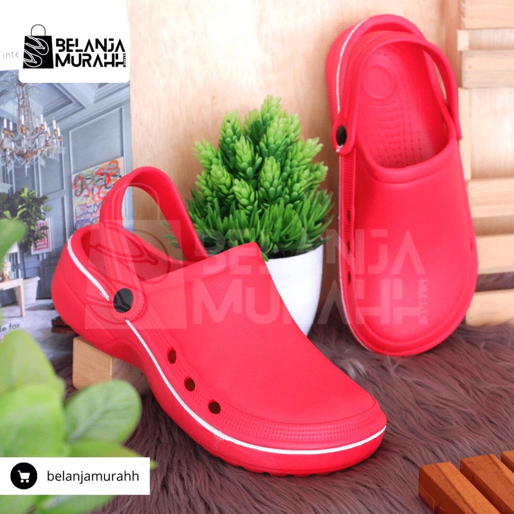 Sandal Baim Sendal Kodok Sandal Sandal Rumah Sandal Perawat Pria Wanita Anti Slip Anti Air Lentur