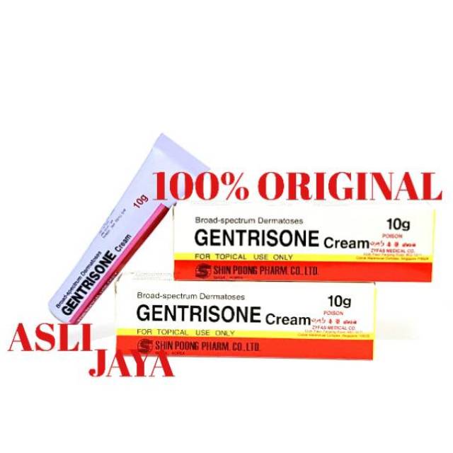 Gentrisone Cream 10g Korea Obat Salep Gatal Alergi Eksim Ampuh Shopee Indonesia