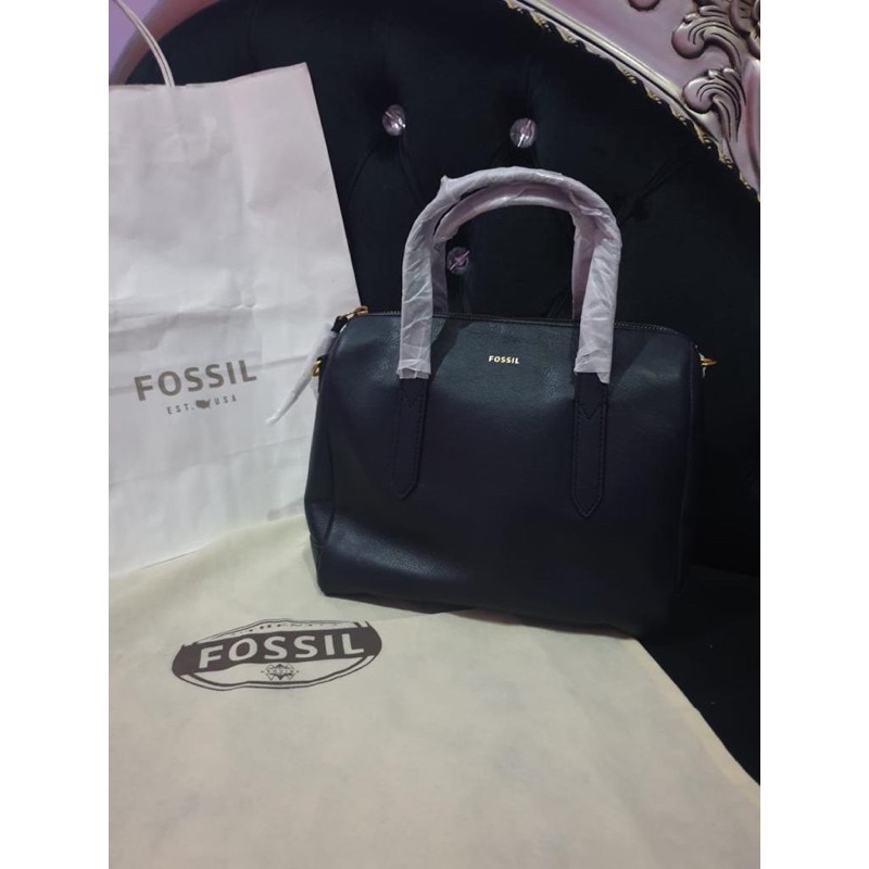 fossil sidney satchel