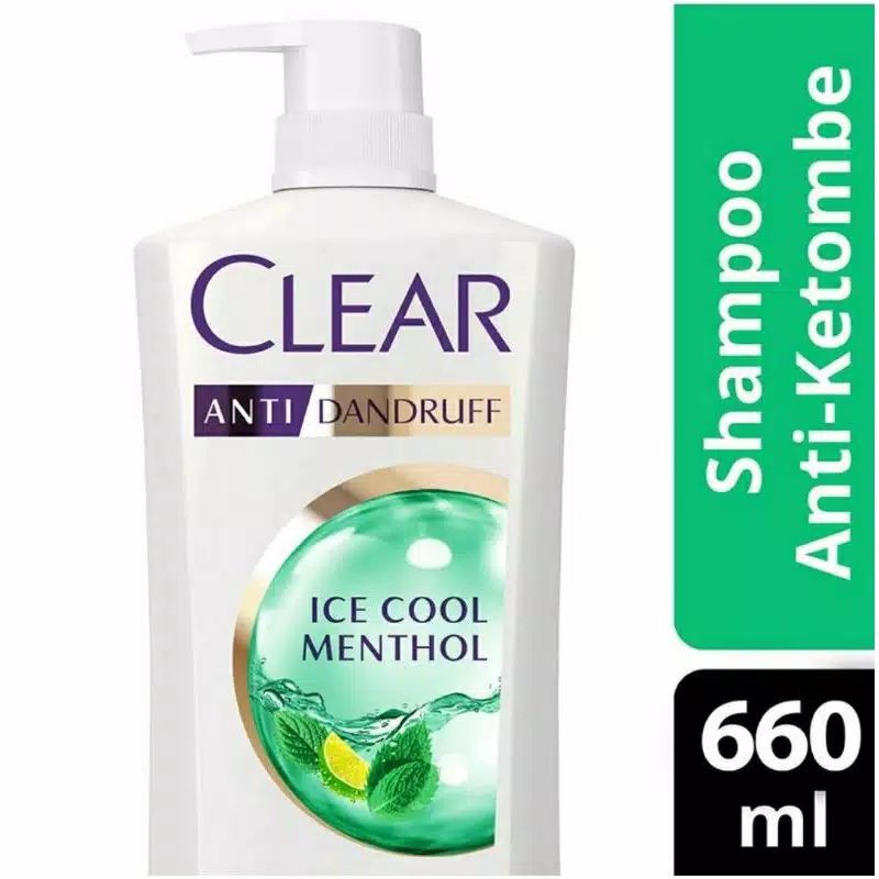 Clear Shampoo Ice Cool Menthol 660 ml