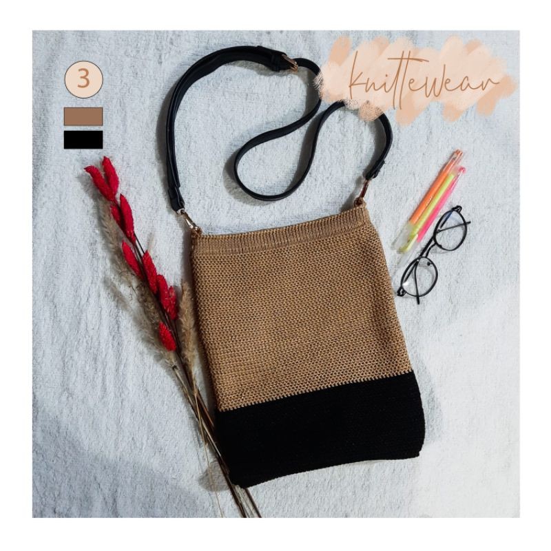 SIMPLE SLINGBAG KNITTEWEAR