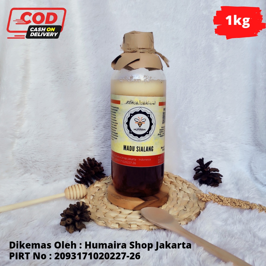 

Madu Murni Sialang (Multiflora/hutan) 1kg / Madu Humaira