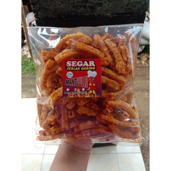 

segar seblak garing pedas kemasan 250 gram