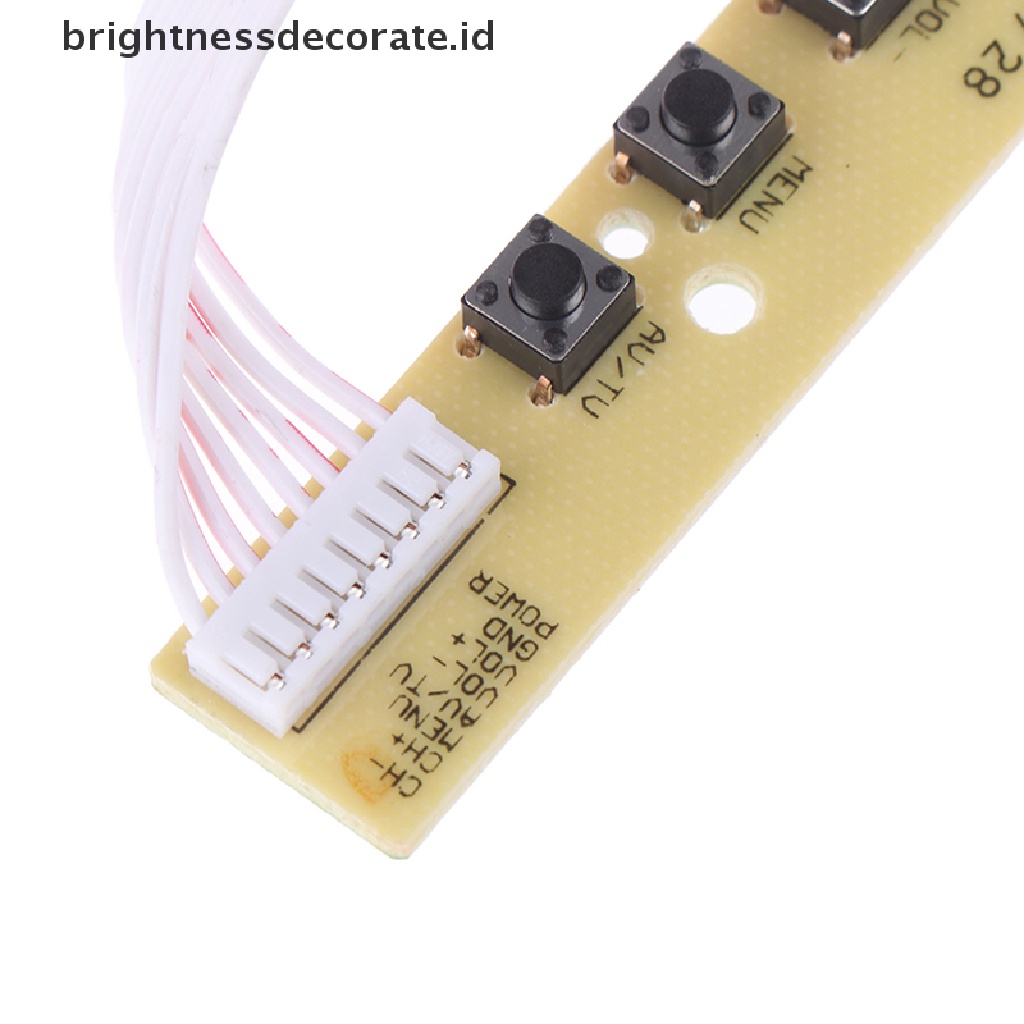 (Irth) Keypad Akordance 7 Tombol Universal Dengan Ir Untuk Tv Lcd V59 V29