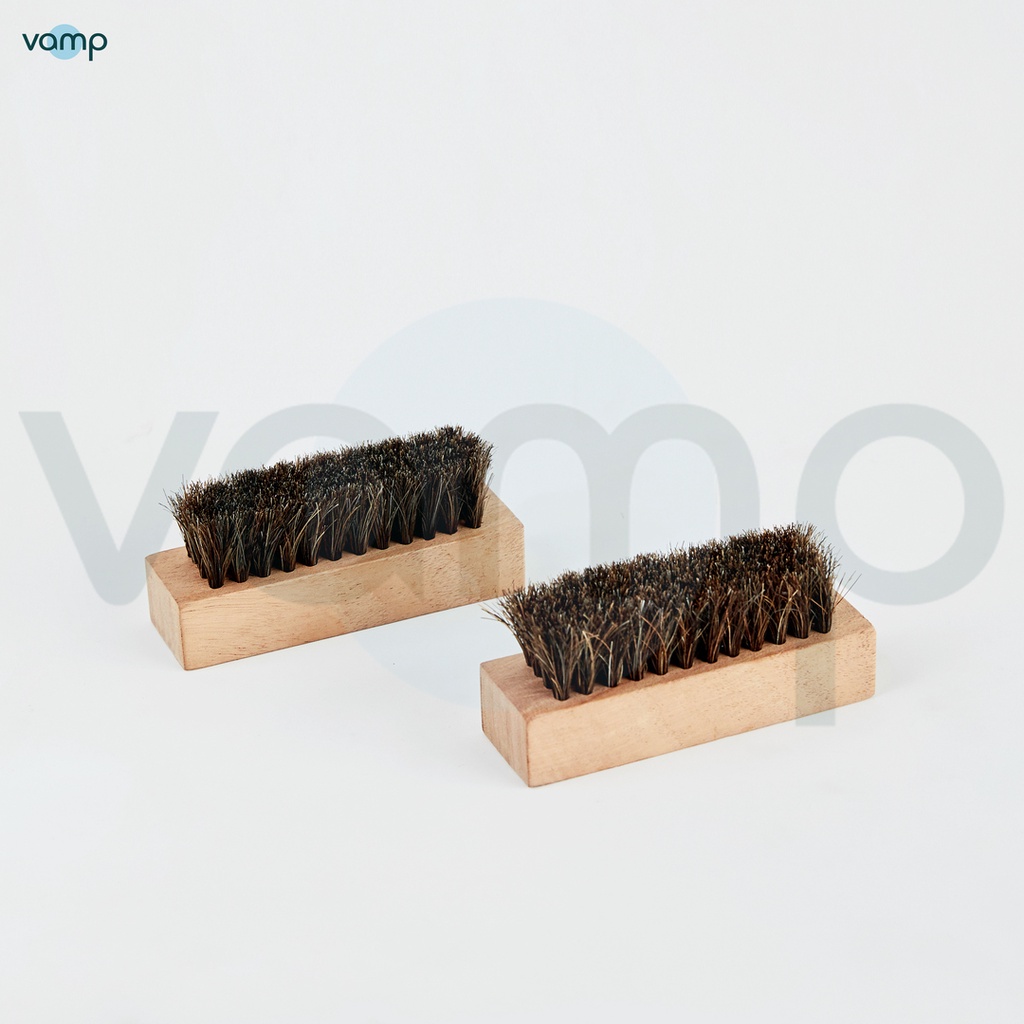 Premium Shoe Brush (Soft) for Upper | Sikat Pembersih Sepatu Cleaner by Vamp Shoe Care | Easy Cleen