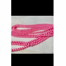MUTSIN 6MM/ MUTIARA SINTETIS / WARNA PINK CERAH