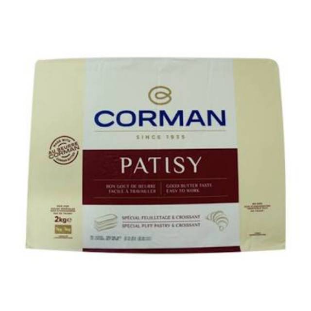 

Butter Corman patisy sheet 2kg