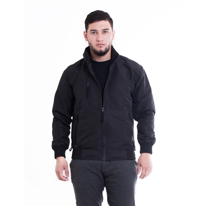 Jaket Pria WP Ghost Outwear Casual Style Premium Hitam - Hitam, S(P9T2) Jaket Pria Parasut Jaket Pri
