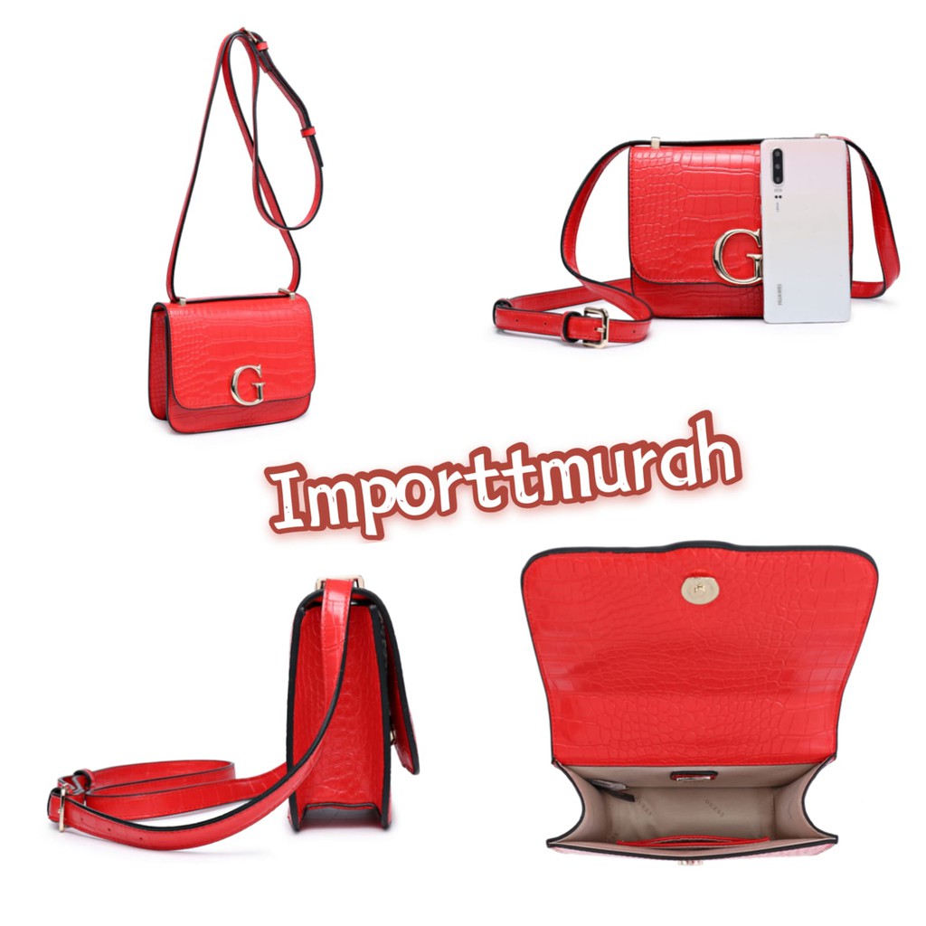 TERBARU!!!TAS SELEMPANG GUESSS5 CORILY CROSSBODY IMPORT/PREMIUM#184503