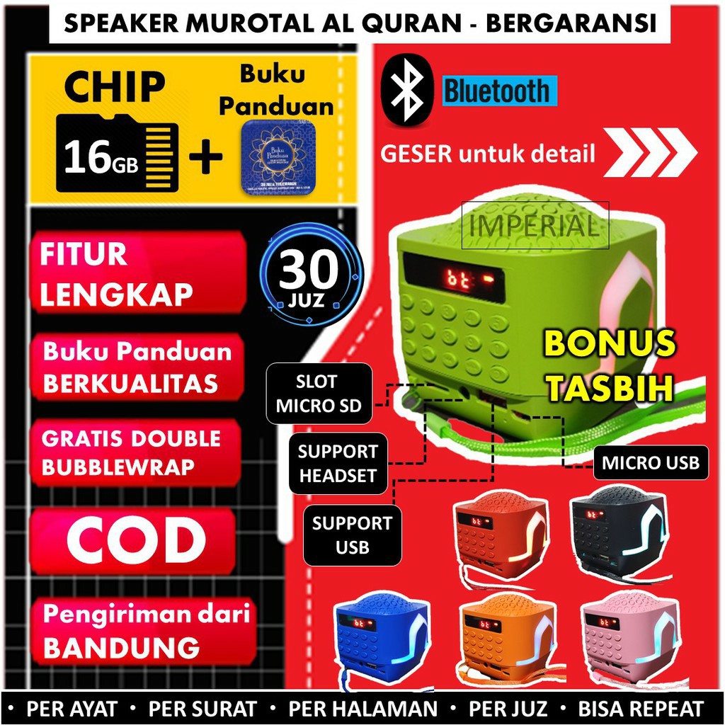 Speaker Al Qur'an Digital Terbaru