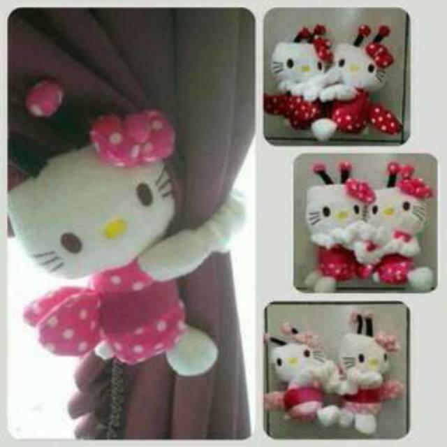 IKAT KORDEN HELLO KITTY ISI 1PASANG