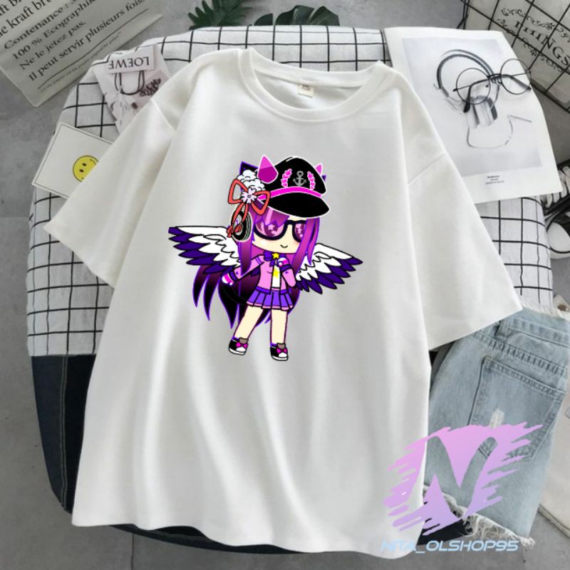 kaos gacha club baju kaos anak game gacha club