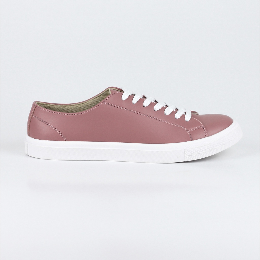 ELVRA - Sepatu Sneakers Sepatu Wanita Kasual Casual - LUNA Peach White