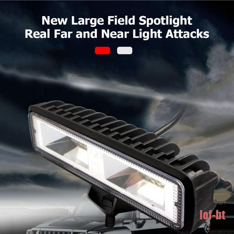 [lof-auto] 16LED Work Light Bar 48W 6000K Waterproof Car Spot Beam Fog Driving Lamp