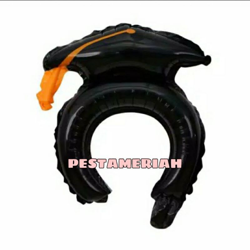 BALON BANDO WISUDA / BALON FOIL BANDO WISUDA /BALON BANDO FOIL / BALON BENTUK BANDO WISUDA / SARJANA