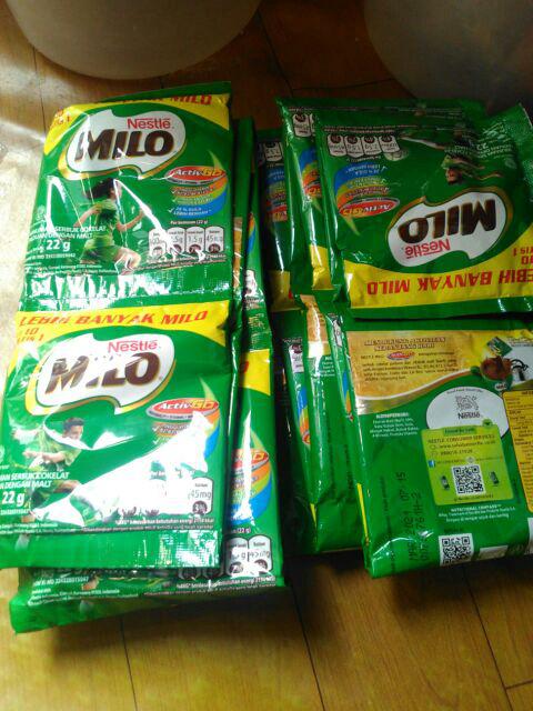 Milo Activ-Go 22 Gram - Kemasan Sachet 10 Free 1 | Shopee