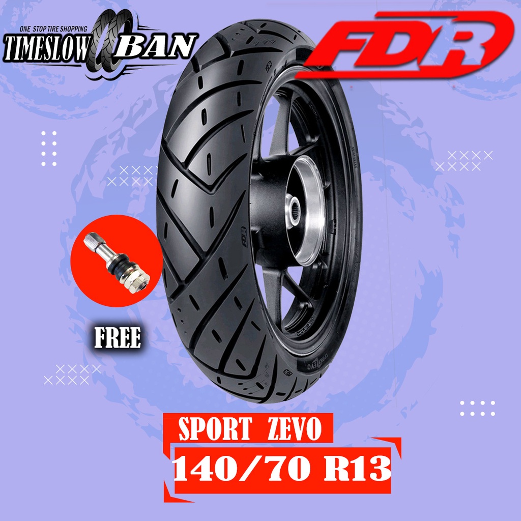 Ban Belakang Motor YAMAHA NMAX // FDR SPORT ZEVO 140/70 Ring 13 Tubeless