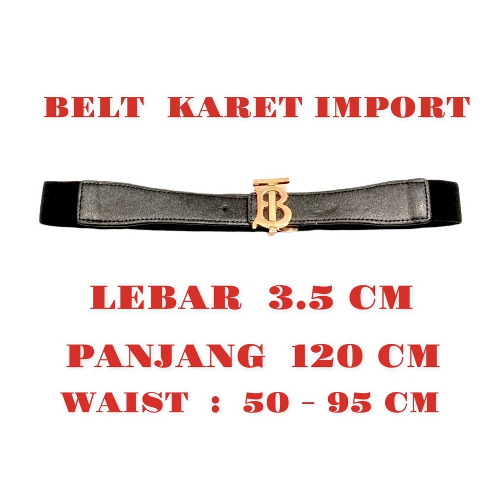 [SMARTGIRL] READYSTOCK TERMURAH KARET BELT / IKAT PINGGANG WANITA IMPORT 536/539/544/549/554/580/