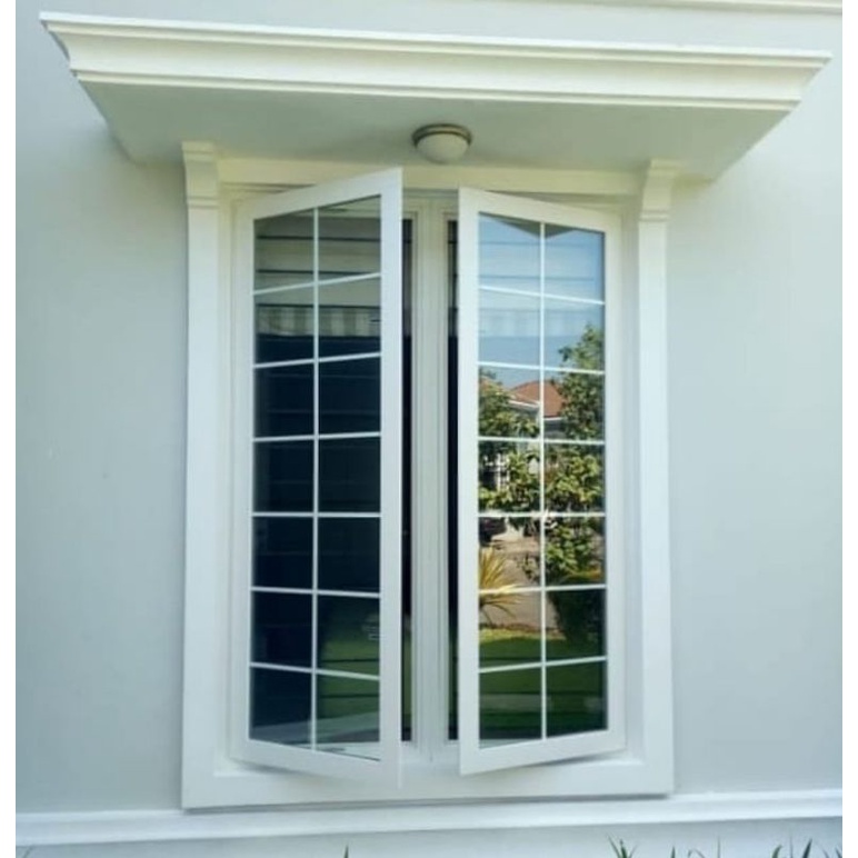 Jendela upvc splus / s-plus / jendela jungkit / jendela swing 50x100