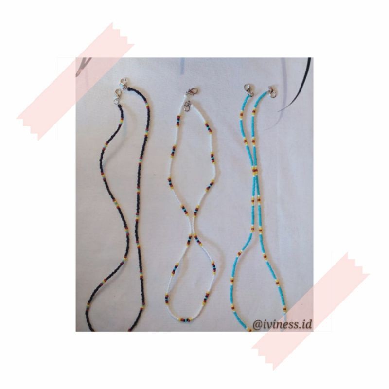 STRAP MASK/KONEKTOR MASKER/KALUNG MASKER/ DIY