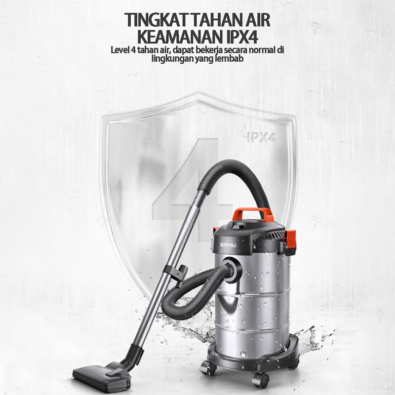 Vacuum Cleaner Wet &amp; Dry 12L / filter washable, sedot basah, kering dan tiup /3in1 Vacuum Cleaner