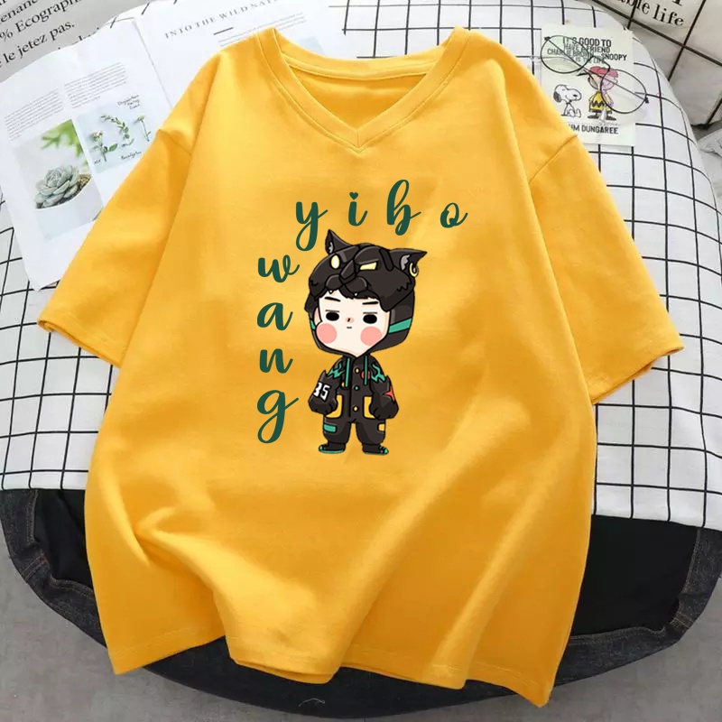 [KATALOG] CUSTOM KAOS WANG YIBO CHIBI PHANTER