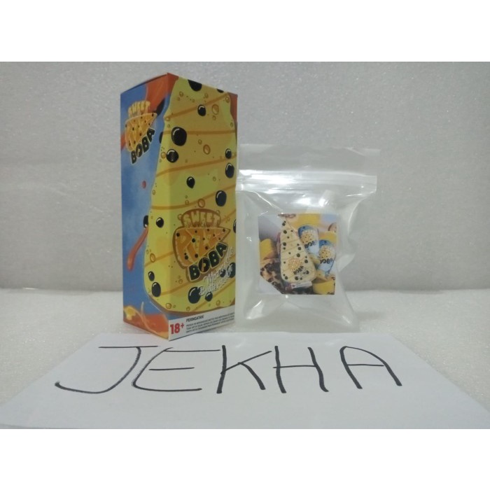 ecer eceran JAVA JUICE SWEET PIZZA BOBA MOZARELLA BUTTERSCOTCH 3MG 6MG