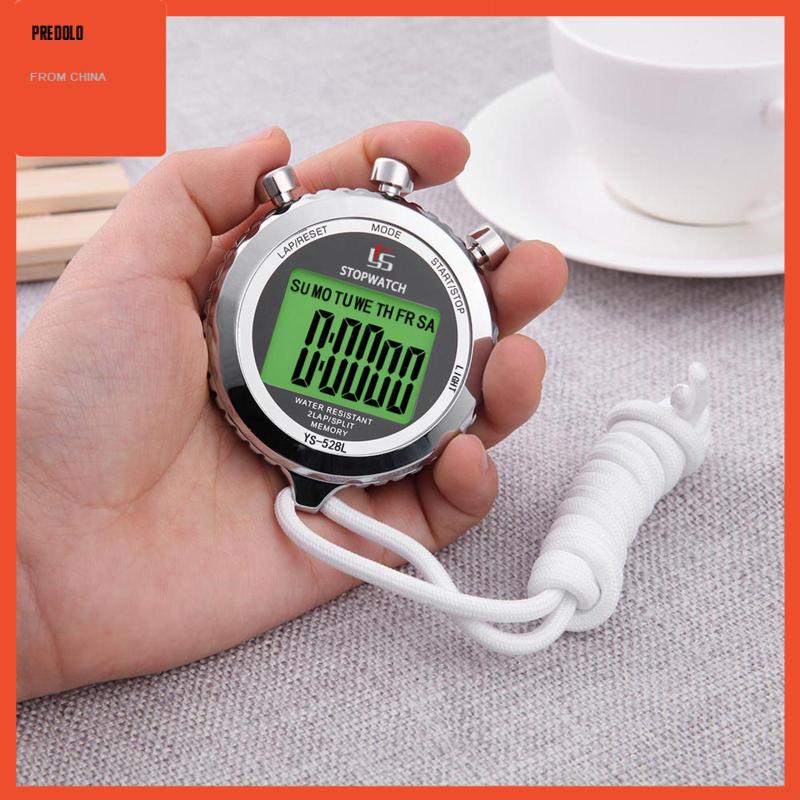 Metal Stopwatch Memory 0.01 Seconds Timer for Track Field Football Outdoor