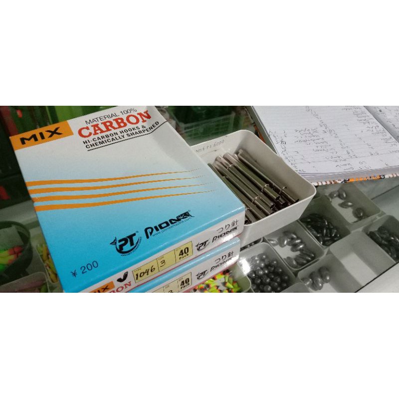 paket mix carbon + shock joran sambung