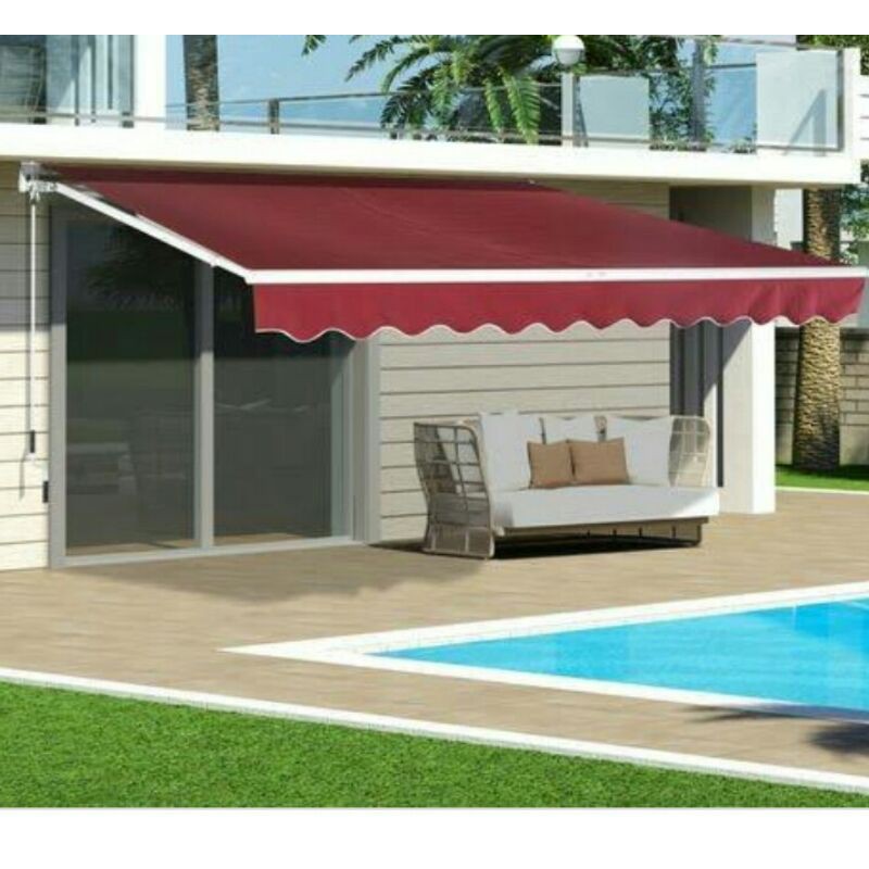 kain kanopi anti air per meter