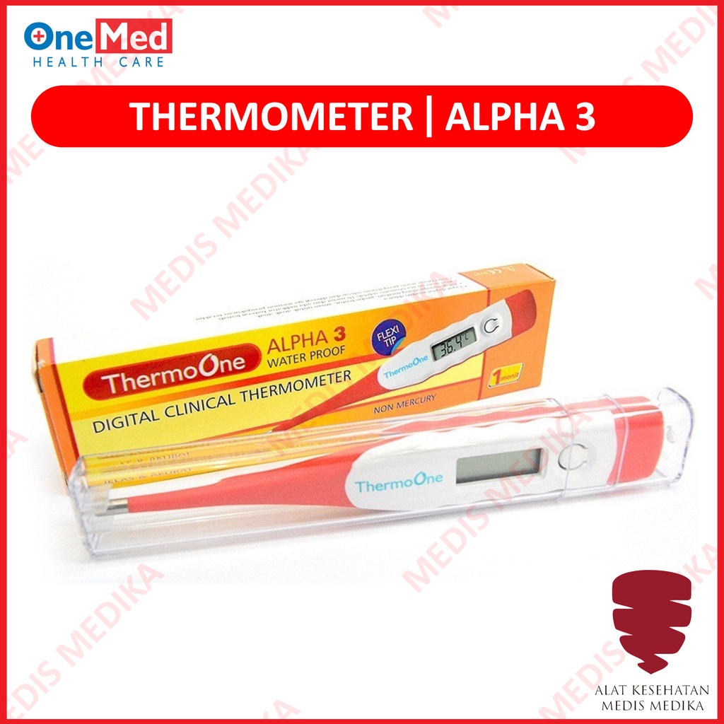 Thermometer Digital Alpha 3 Termometer Elastis Flexible ThermoOne