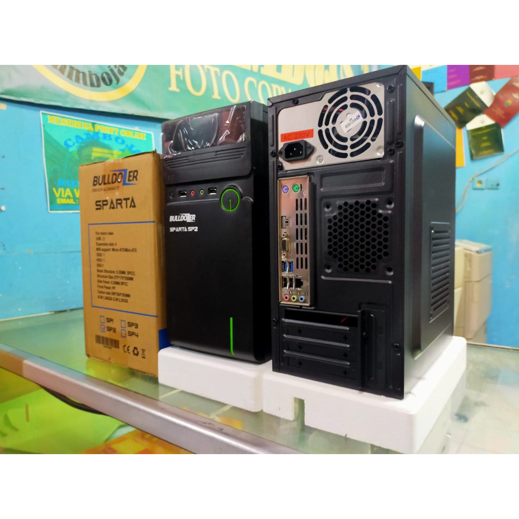 PC/CPU Core i3 Ram Ddr3 4Gb Hdd 500Gb Casing Baru
