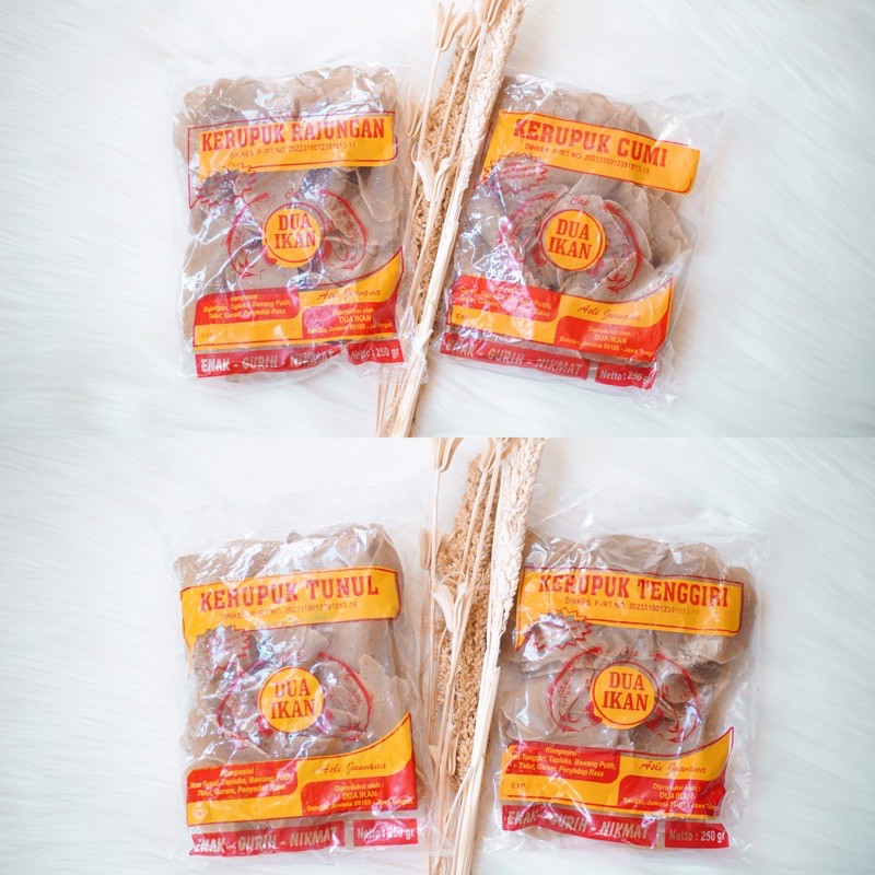 

Kerupuk Asli Ikan/Seafood Dari Juwana
