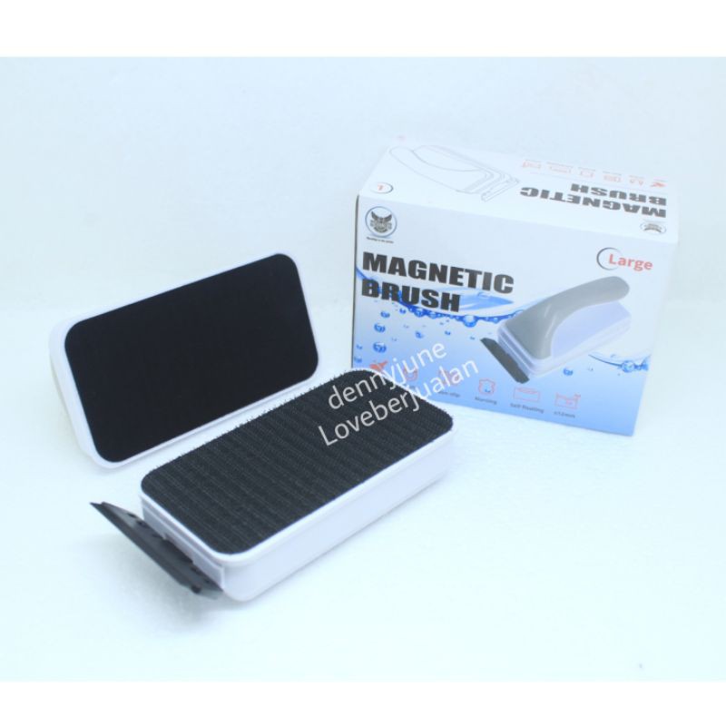 Sakkai Pro Floating Magnet Scraper size M/L Medium Large Magnetic Brush Pembersih Kaca Aquarium