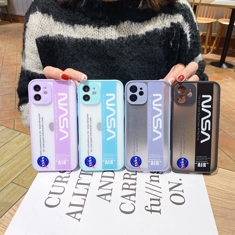 NASA frosted hard iPhone case 12 pro max 11 pro max XS MAX XR 7 PLUS