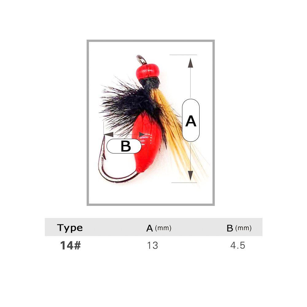 Preva 5pcs Hook Portable Lure Set Outdoor Memancing Umpan Buatan