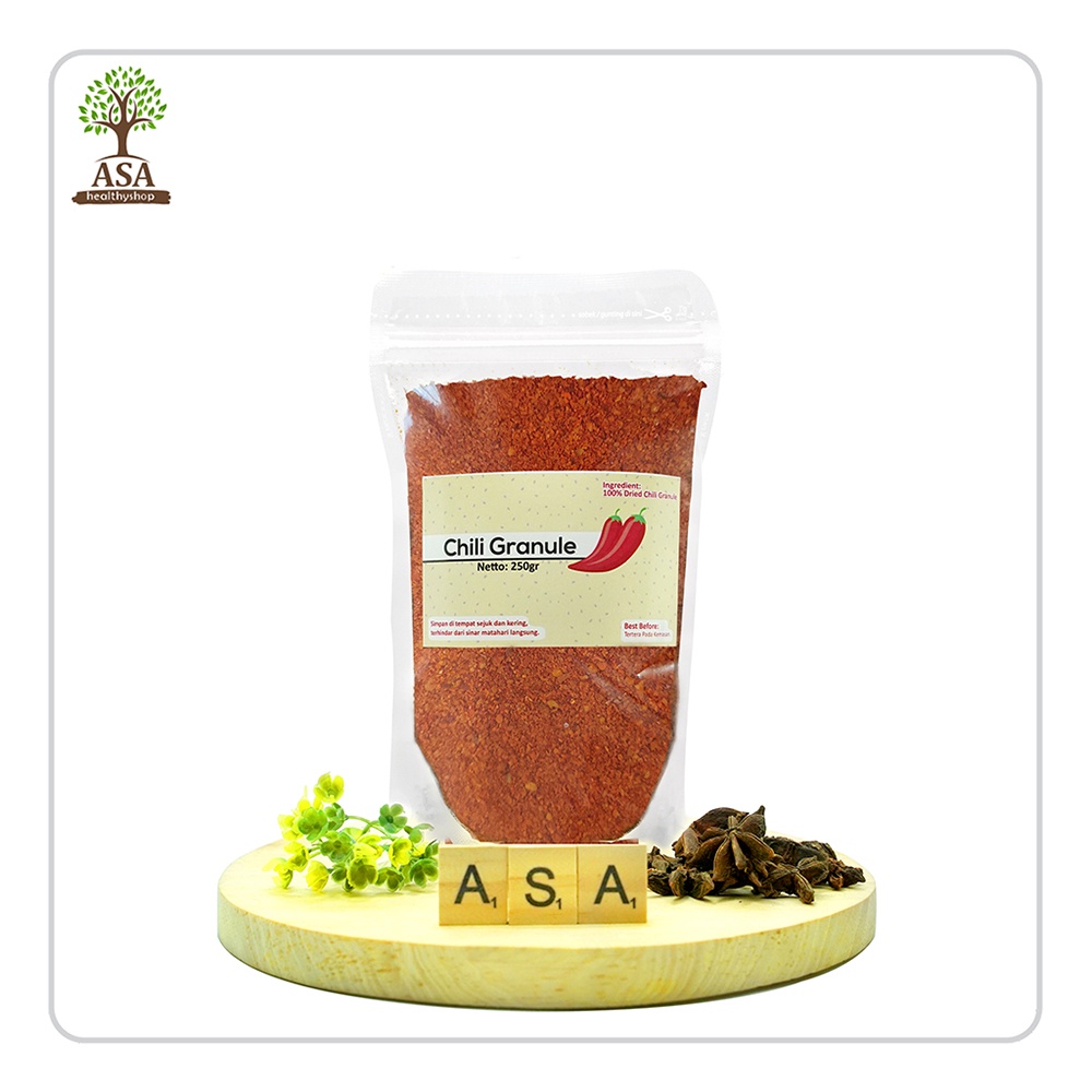 Chili Granule - Chili Flakes 250 gram