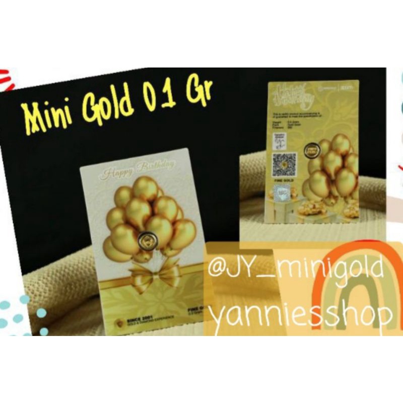 

Minigold gift series 0,1gram