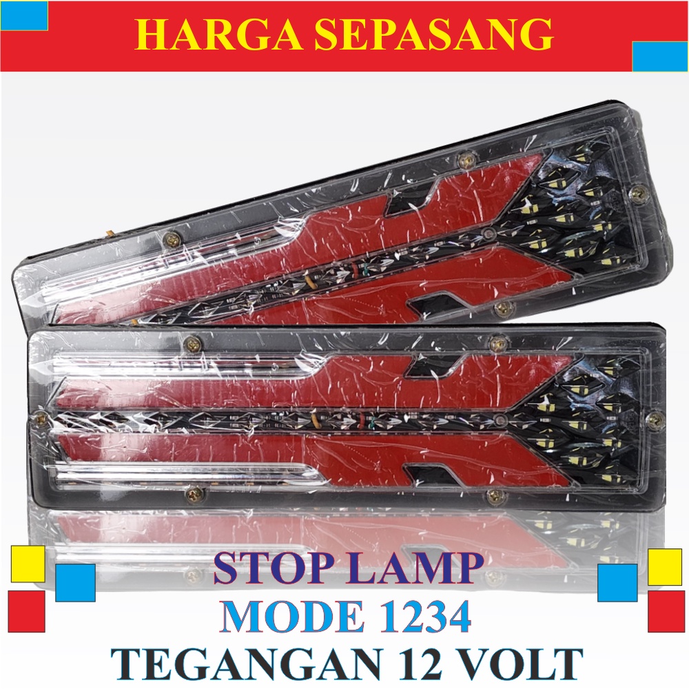 Lampu Variasi Stoplamp Stop Lamp Rem Belakang Led Mobil Pickup L300 Carry Gran Max Granmax Kijang Fu